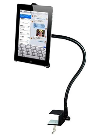 BESTEK-Soporte-con-tres-repisa-para-iPad-Air-iPad-mini-iPad-234-y-con-metal-brazo-flexible-de-360-grado-de-rotacin-montado-en-sof-lado-de-cama-cocina-oficinacuando-ponga-iPad-en-el-soporte-no-puede-ll-0