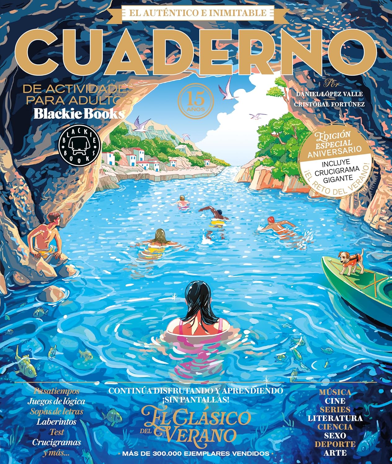 Cuaderno Blackie Books. Vol. 15: Cuaderno de actividades para adultos. EL AUTÉNTICO E INIMITABLE!